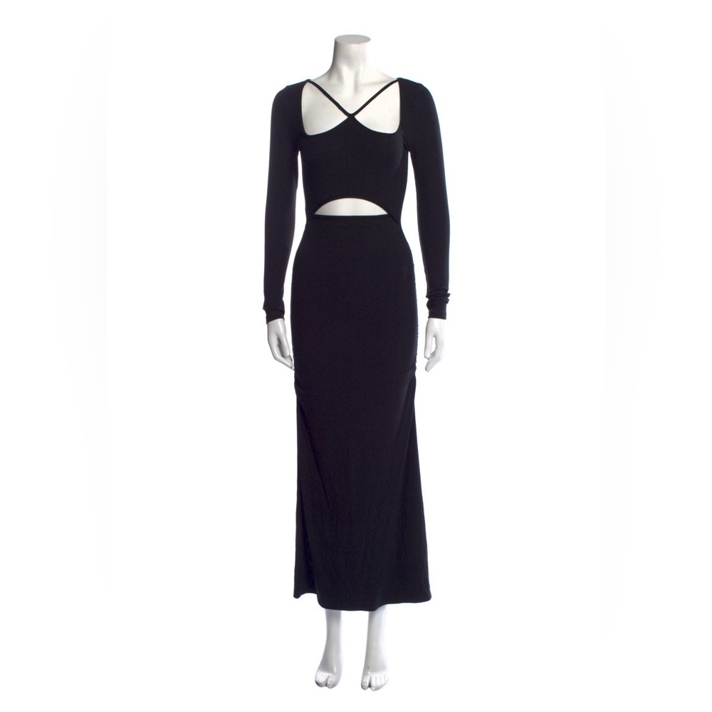 Jonathan Simkhai Black Jersey Dress